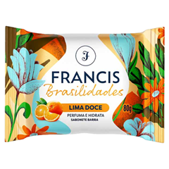 Sabonete Barra Francis Brasilidades Lima Doce 12x80g Flora