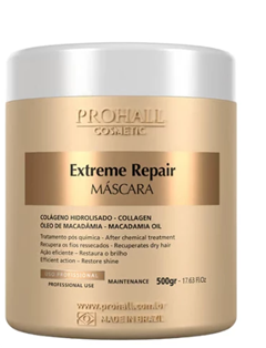 Máscara Capilar Prohall Professional Extreme Repair 500g