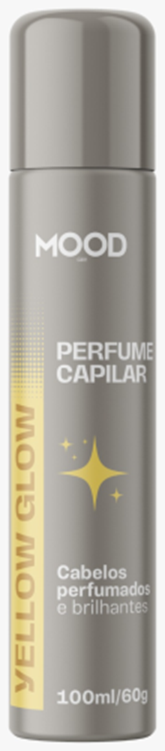 Perfume Capilar Aerosol Yellow Glow Mood 100ml My Health Aeroflex