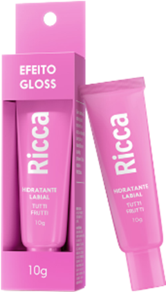 Hidratante Labial Ricca Tutti Frutti 10g Belliz