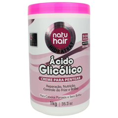 Creme Para Pentear Natuhair Ácido Glicólico 1kg