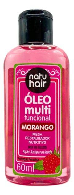Óleo Natuhair  Multifuncional Morango 60ml