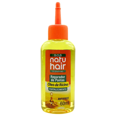 Reparador De Pontas Natuhair Oleo De Ricino 60ml