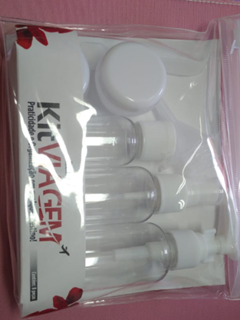 Kit Zalike Para Viagem Com 8 Pecas