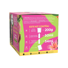 Creme Relaxante Salon Line Sos Solta Cachos E Reduz O Volume 200g