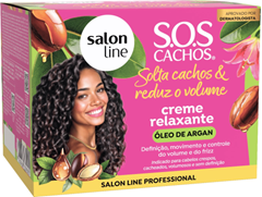 Cr Relax S Line Sos Solta Cachos E Reduz O Volume 200g