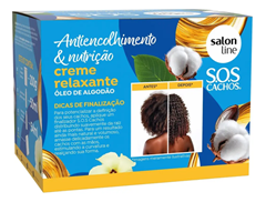 Creme Relaxante Salon Line Sos Antiencolhimento E Nutrição 200g