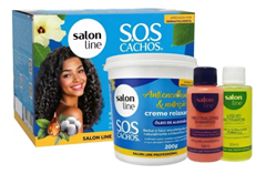 Creme Relaxante Salon Line Sos Antiencolhimento E Nutrição 200g