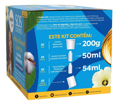 Creme Relaxante Salon Line Sos Antiencolhimento E Nutrição 200g