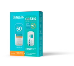 Kit Prot Sunless Fps50 Repel Kid 120/100ml Farmax