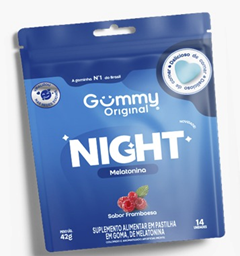 Suplemento Alimentar Gummy Night Kids 42g/14un Sache Gummmy
