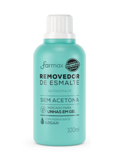 Removedor Esmalte Sem Acetona Farmax Argan 500ml