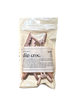 Clips Para Cabelos Thepro Crocodilo Nude C/3