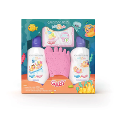 Kit Giovanna Baby Shampoo + Condicionador+Sabonete  Em Barra+Esponja Giby E Gaby 200ml