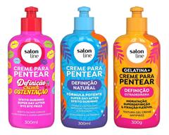 Creme Para Pentear Salon Line Definição  Extraordinária 300ml