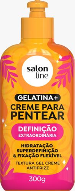 Creme Para Pentear Salon Line Definição  Extraordinária 300ml