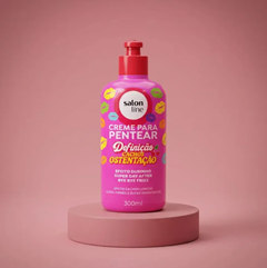Creme Para Pentear Salon Line Definição Cachos Ostentação 300ml