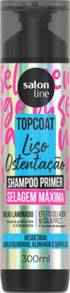 Shampoo Salon Line Top Cot Liso Ostentação 300ml