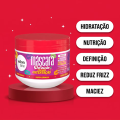 Máscara Capilar Salon Line  Definição Cachos Ostentação 300gr