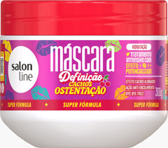 Mascara Capilar Salon Line  Definição Ostentação 300gr