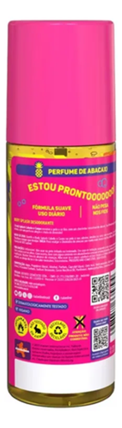 Body Splash Salon Line  Kids Bob Esponja 200ml