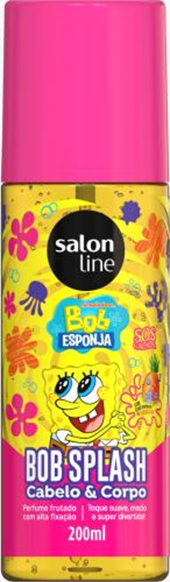 Body Splash Salon Line Kids Bob Esponja 200ml