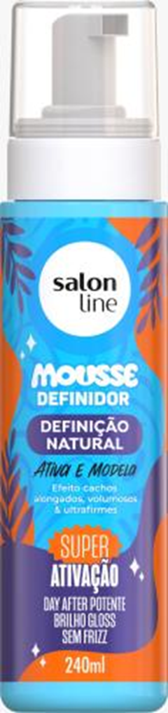 Mousse Salon Line Definidor Definição Natural 240ml