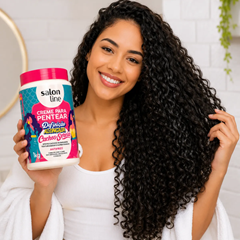 Creme Para Pentear Salon Line Definição Alongada Cachos De Sereia 1kg