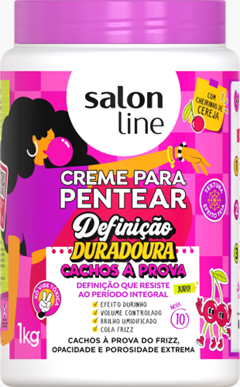 Creme Para Pentear Salon Line Definição Duradoura 1kg
