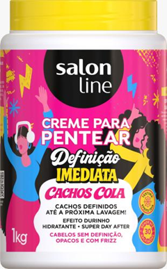 Creme Para Pentear Salon Line Definição Imediata 1kg