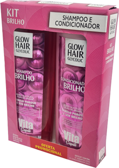 Kit Muriel Vita Capili (Sh+Cond)  Glow Hair Glycolic 270/250ml