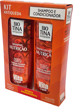 Kit Muriel Vita Capili (Sh+Cond)  Biotina Antiqueda 270/250ml