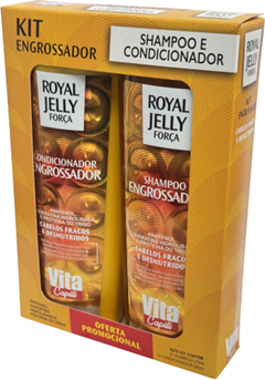Kit Muriel Vita Capili (Sh+Cond) Royal Jelly Engrossador 270/250ml