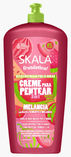 Creme Para Pent Ear Skala 3em1 Frutástica Melancia 500g