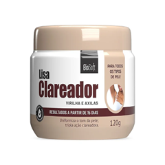 Creme Clareador Bisnaga Softhair Virilha E Axila 120g