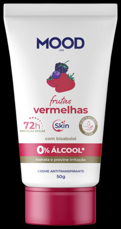 Desodorante Creme Bisnaga Mh Mood Skin Frutas Vermelhas 50g/72hs My Health Aeroflex