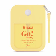 Spray Corpo/Cabelo Ricca Colônia Go Sunny 34ml Belliz