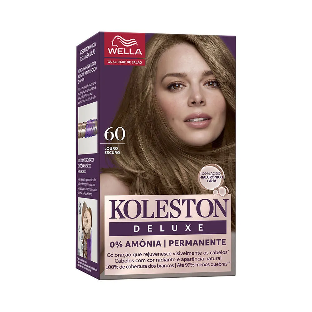 Tintura Koleston Deluxe Kit 60 Lou Escuro Wella