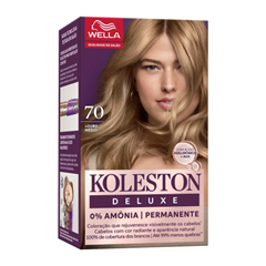 Tintura Koleston Deluxe Kit 70 Lou Medio Wella