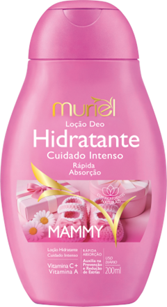 Loção Hidratante Corporal Muriel Mammy 200ml