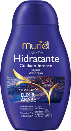 Loção Hidratante Corporal Muriel Elixir Árabe 200ml