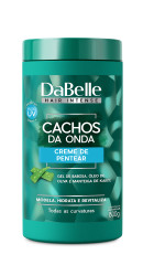 Creme De Pentear Dabelle Multifuncional Cachos Da Onda 800g