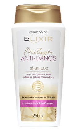 Shampoo Elixir Milagre Anti-Danos 250ml Beauty Color