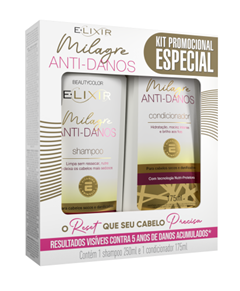 Kit Elixir (Shampoo+Condicionador) Anti-Dano 250/175ml Beauty Color