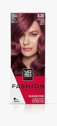Tinta Yama Fashion Kit 6.26 Louro Iris Vermelho Intenso