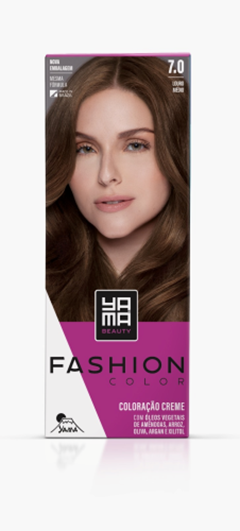 Tinta Yama Fashion Kit Color 7.0 Louro Medio