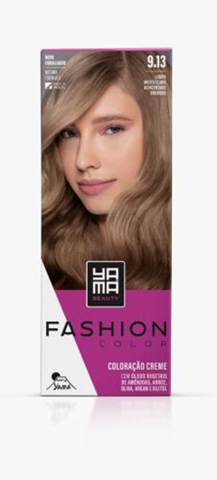 Tint Yama Fashion Kit 9.13 Louro Muito Claro Acinzentado Dourado