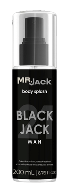 Body Splash Mr Jack Black Jack  200ml  Vita Seiva