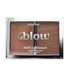 Iluminador Duo Ruby Rose Such A Glimmer Like A Gold Ring Blow (Id07/Id08)