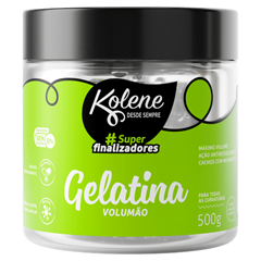 Gelatina Kolene Superfinalizadores Verde 500g Flora Capilar